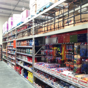 Warehouse Racking Net In Use